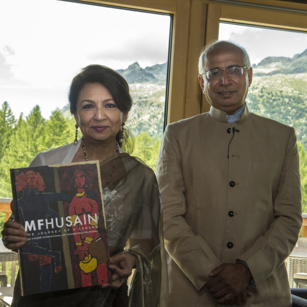 St Moritz Art Masters 2014 Book Vernissage MF Husain The journey of a legend15398899902_0c67acd5f2_b